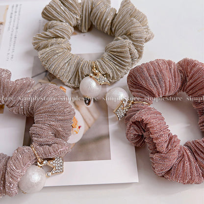 A215 - Dây buộc Mini daily bright silk yarn hair rope