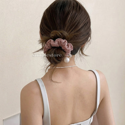 A215 - Dây buộc Mini daily bright silk yarn hair rope