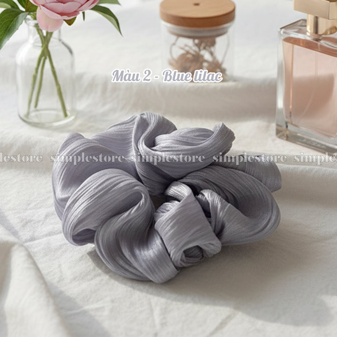 A233 - Dây buộc Jolie gentle and elegant glossy pearlescent scrunchies
