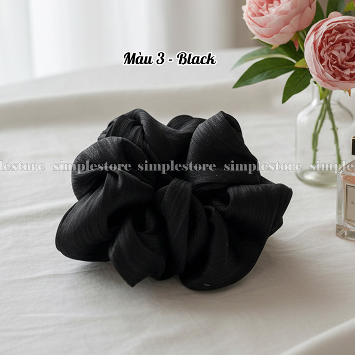 A233 - Dây buộc Jolie gentle and elegant glossy pearlescent scrunchies