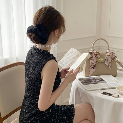 A233 - Dây buộc Jolie gentle and elegant glossy pearlescent scrunchies