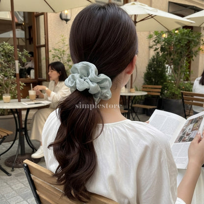 A233 - Dây buộc Jolie gentle and elegant glossy pearlescent scrunchies