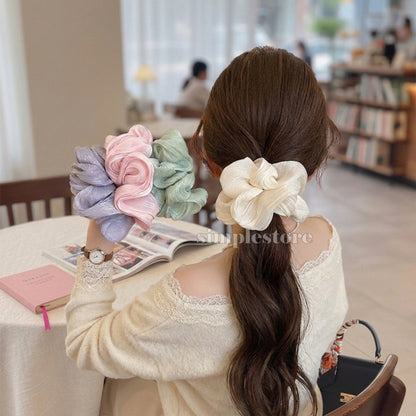 A233 - Dây buộc Jolie gentle and elegant glossy pearlescent scrunchies