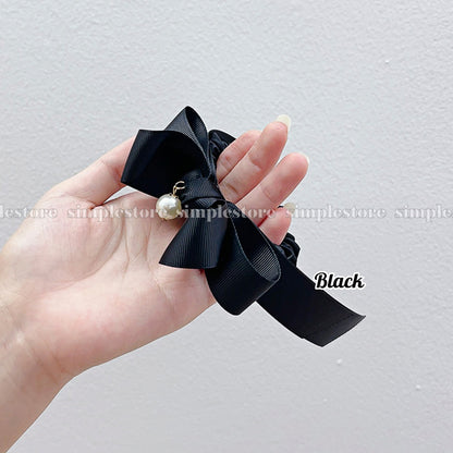 A251 - Dây buộc Parisian elegant bow hair rope