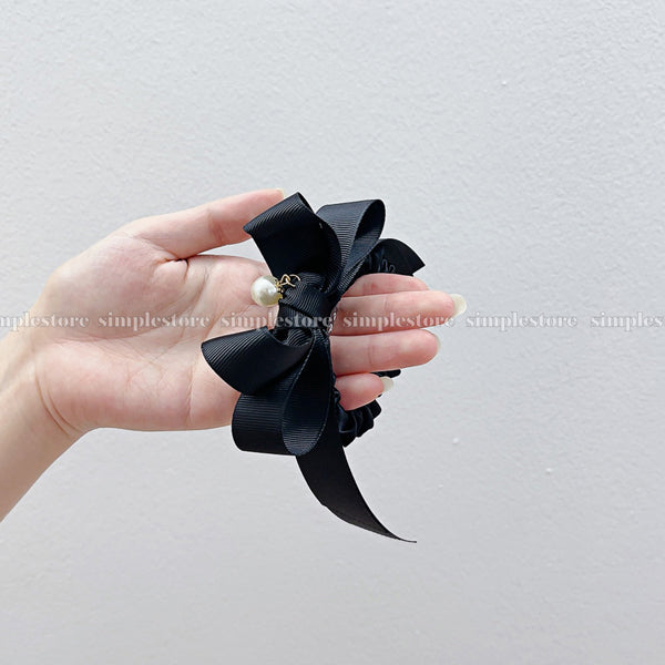 A251 - Dây buộc Parisian elegant bow hair rope