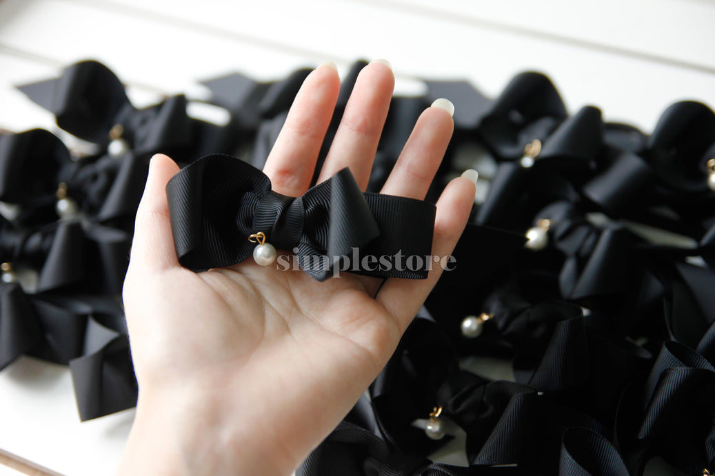 A251 - Dây buộc Parisian elegant bow hair rope