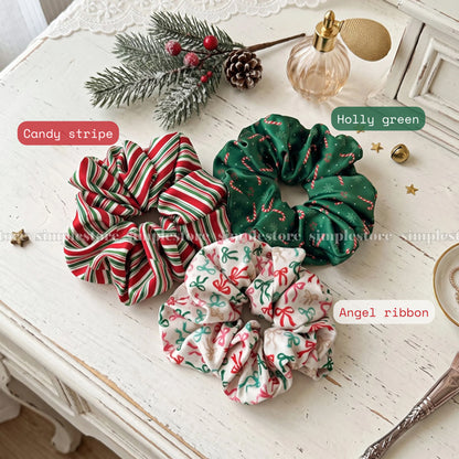 A264 - Dây buộc Xmas holiday scrunchies
