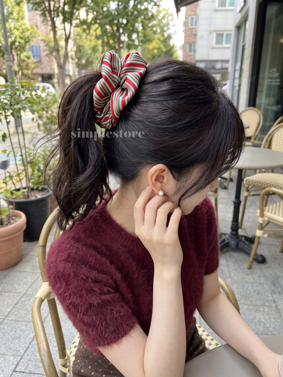 A264 - Dây buộc Xmas holiday scrunchies