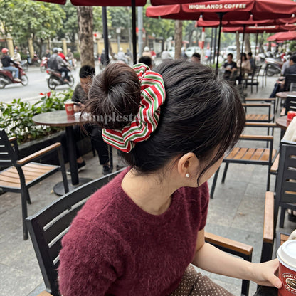 A264 - Dây buộc Xmas holiday scrunchies