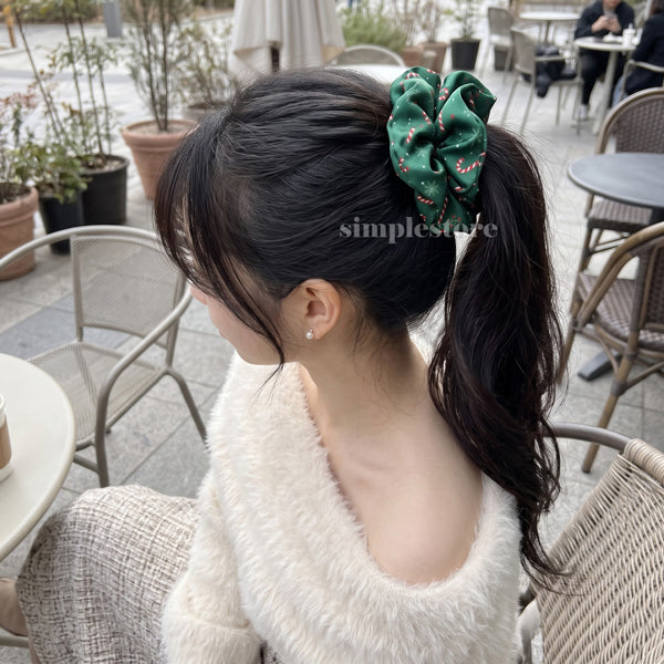 A264 - Dây buộc Xmas holiday scrunchies
