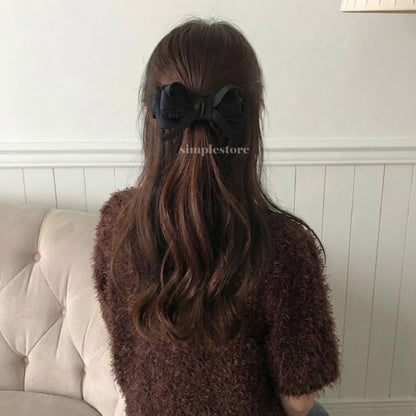 A242 - Kẹp bấm nơ Aurélie signature hairbow, high-grade and elegant