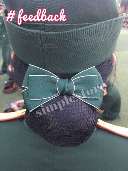 A257 - Kẹp bấm nơ Classy elegant minimalist hairbow