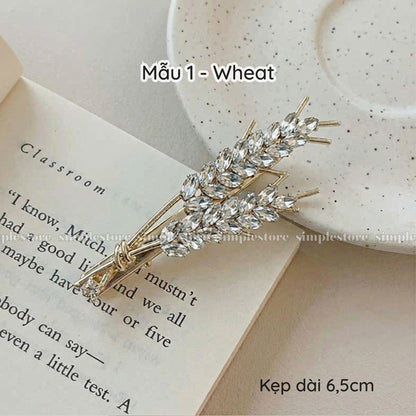 A239 - Kẹp mái Yora hairclip with premium bright rhinestone