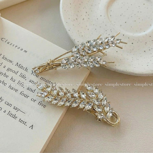 A239 - Kẹp mái Yora hairclip with premium bright rhinestone