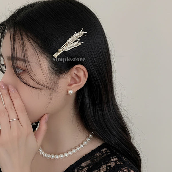 A239 - Kẹp mái Yora hairclip with premium bright rhinestone