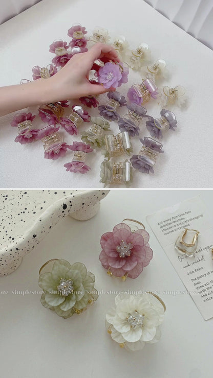 A247 - Kẹp càng cua La Rose blooming haircaught