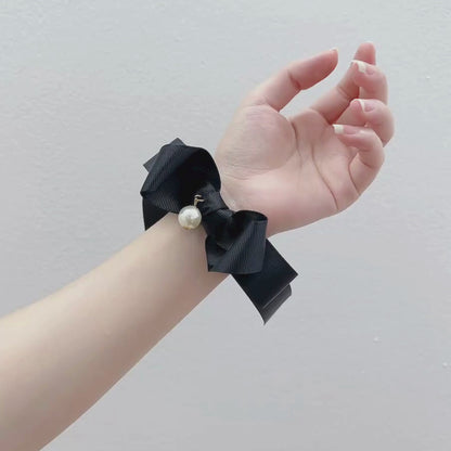 A251 - Dây buộc Parisian elegant bow hair rope