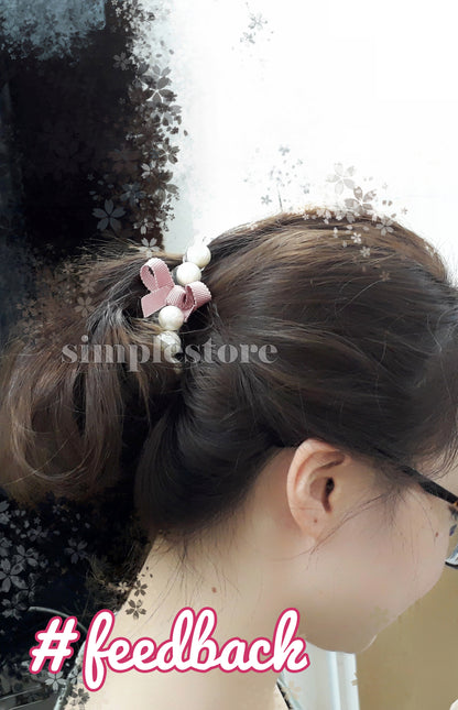 T18083 - Cặp dọc Perfume Pearl Banana Pin - Simple Store