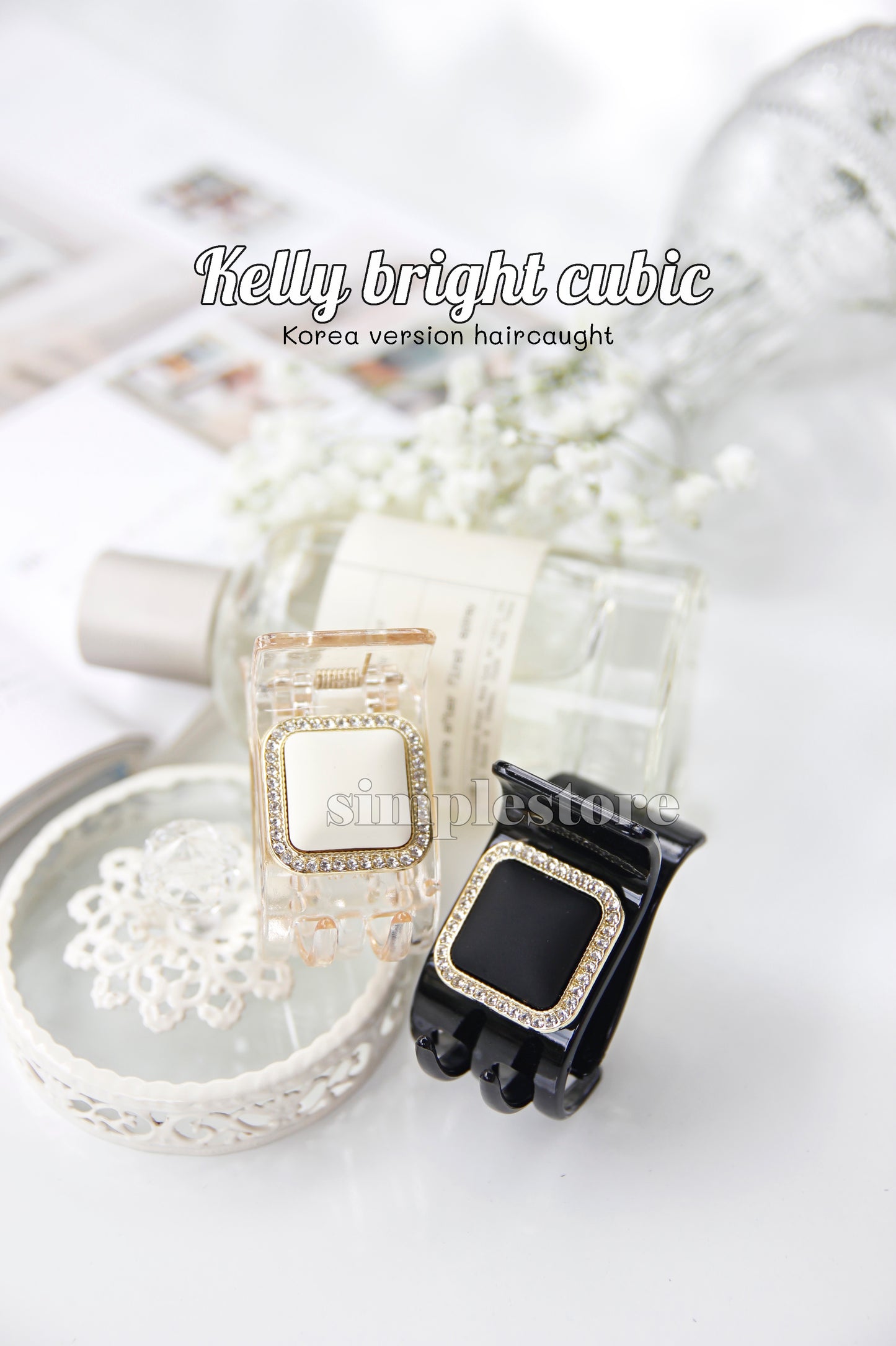 A170 - [Size 5 răng] Càng cua Kelly bright cubic Korea version