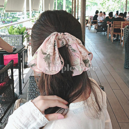 A164 - Dây buộc donut Muse flower ponytail