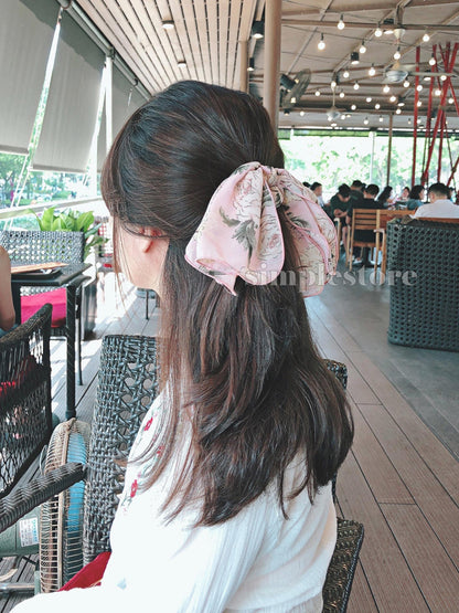 A164 - Dây buộc donut Muse flower ponytail