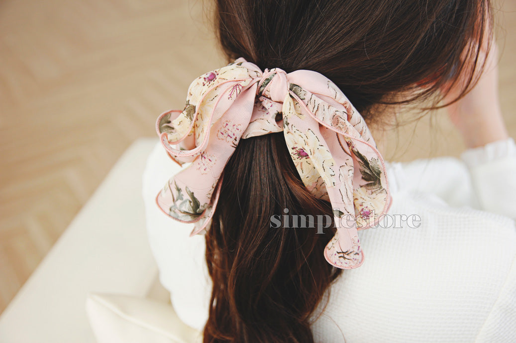 A164 - Dây buộc donut Muse flower ponytail