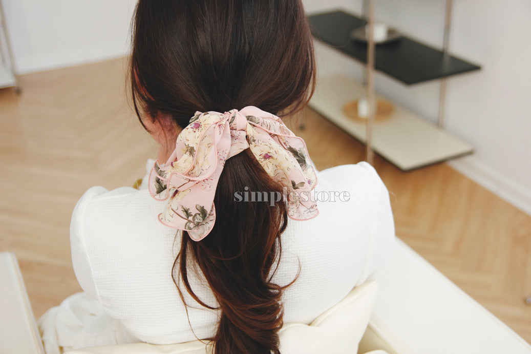 A164 - Dây buộc donut Muse flower ponytail