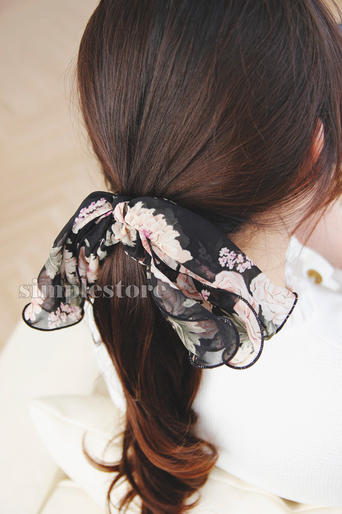 A164 - Dây buộc donut Muse flower ponytail