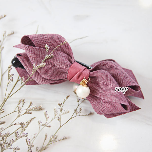 T16042 - Cặp dọc Danna Autumn Banana Ribbon Pin - Simple Store