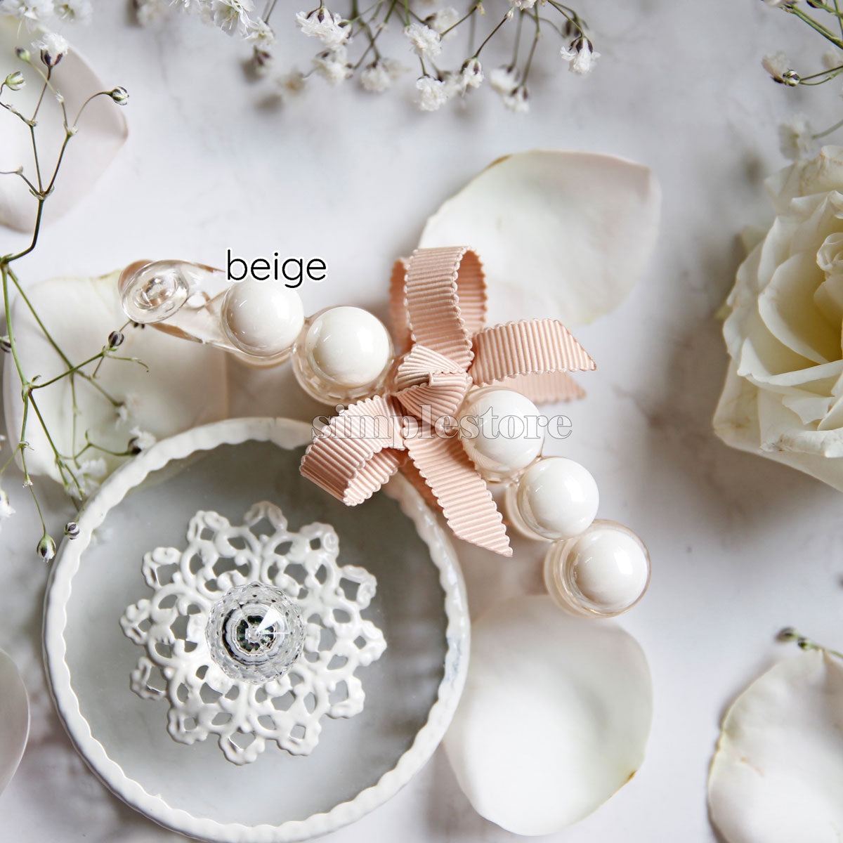T18083 - Cặp dọc Perfume Pearl Banana Pin - Simple Store