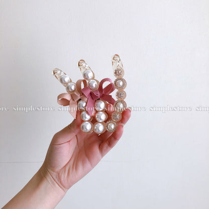T18083 - Cặp dọc Perfume Pearl Banana Pin - Simple Store