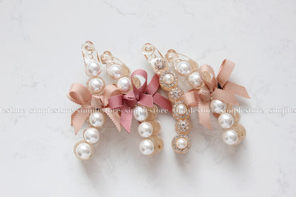 T18083 - Cặp dọc Perfume Pearl Banana Pin - Simple Store