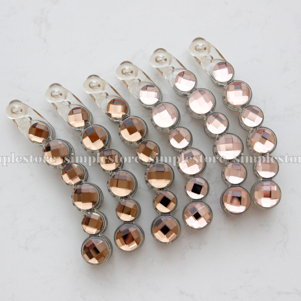 T22097 - Cặp dọc Mocha crystal Banana pin - Simple Store